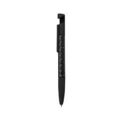 CANETA PLÁSTICA MULTIFUNÇÕES SPX-14089-PRE/PRE NA COR PRETO