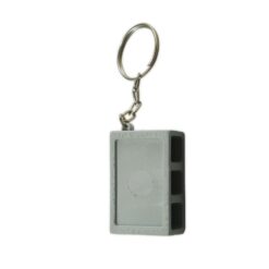CHAVEIRO PLASTICO BLOCO  SPX-13789-CIN NA COR CINZA