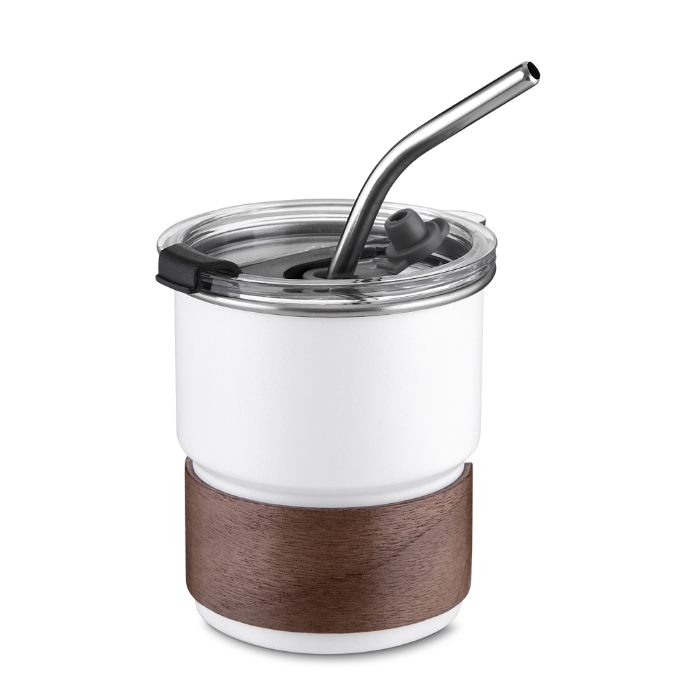 COPO INOX 250ML SPX-15356-BCO NA COR BRANCO