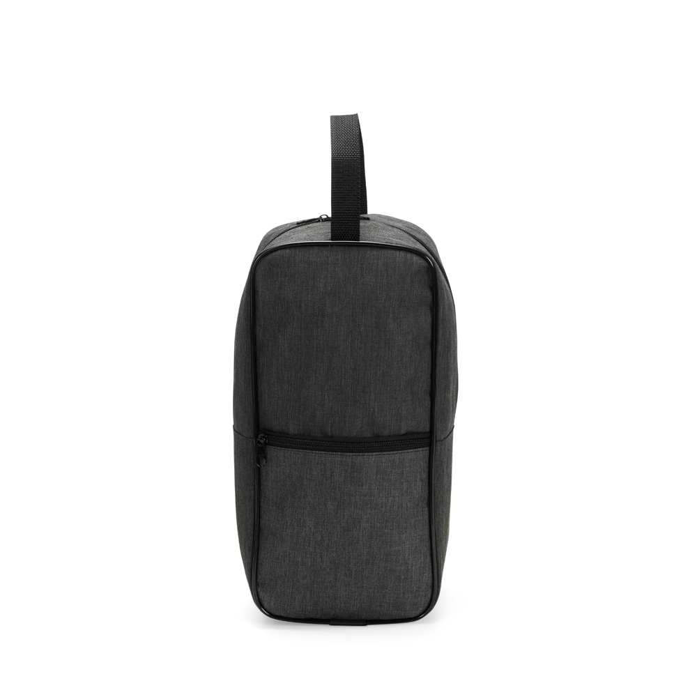 PORTA-TÊNIS POLIÉSTER PVC MESCLA SPX-15344-PRE NA COR CINZA