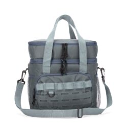 BOLSA TÉRMICA DUPLA 16L SPX-19079-CIN NA COR CINZA