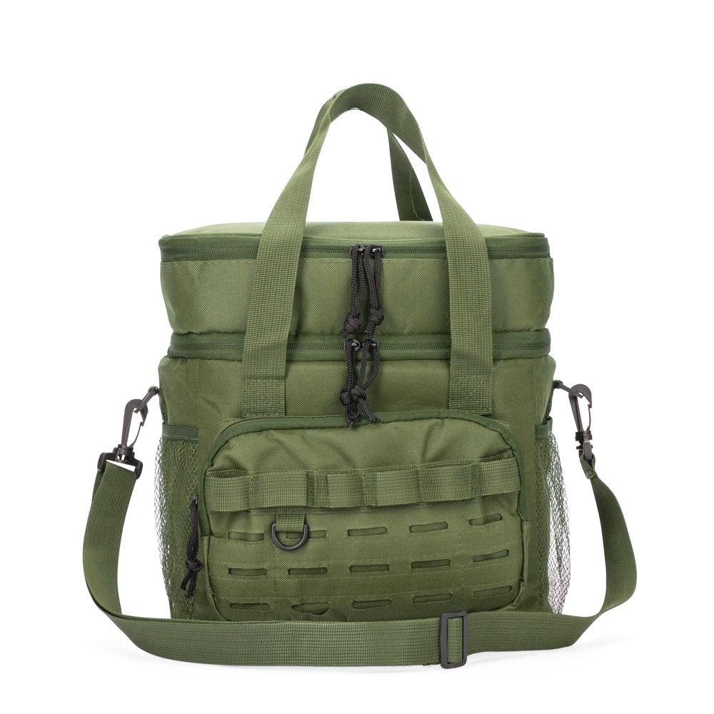 BOLSA TÉRMICA DUPLA 16L SPX-19079-VD NA COR VERDE