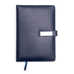 CADERNETA PU SPX-19110-AZU NA COR AZUL