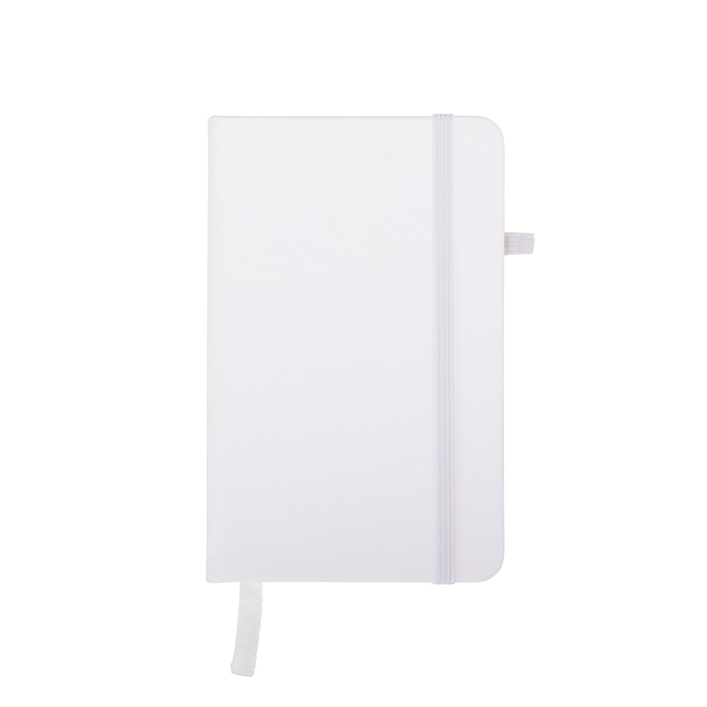 CADERNETA EMBORRACHADA SPX-03009A-BCO NA COR BRANCO