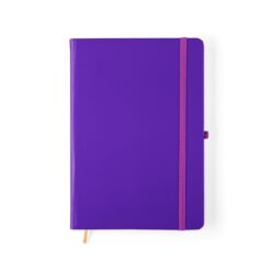 CADERNETA FOSCA SEM PAUTA SPX-15464S-ROX NA COR ROXO