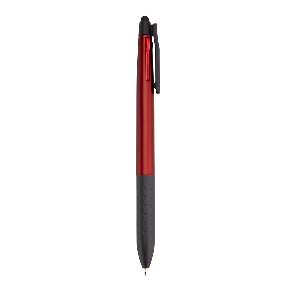 CANETA 3 EM 1 TOUCH SPX-09211-VM/PRE NA COR VERMELHO