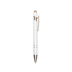 CANETA METAL TOUCH SPX-05011A-BCO/COB NA COR BRANCO