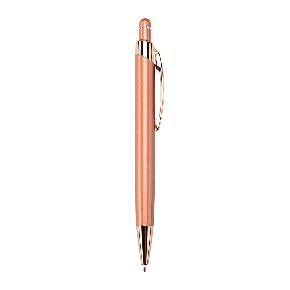 CANETA METAL TOUCH SPX-06076TE-COB NA COR COBRE