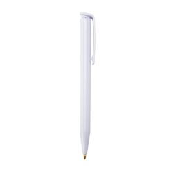 CANETA PLÁSTICA SPX-13630C-BCO/BCO NA COR BRANCO