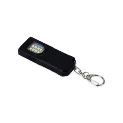 CHAVEIRO-LANTERNA RECARREGÁVEL SPX-09273-PRE NA COR PRETO