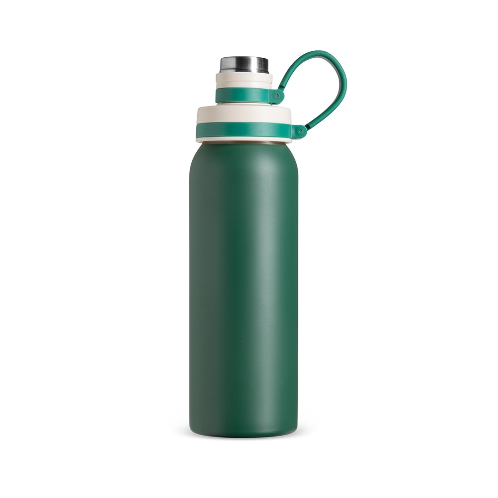 GARRAFA INOX 800ML SPX-19062-VD/BCO NA COR VERDE