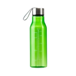 GARRAFA PLÁSTICA 615ML SPX-18695A-VD NA COR VERDE