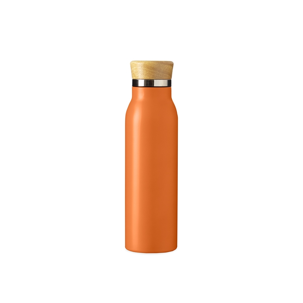 GARRAFA TÉRMICA 600ML SPX-19072-LAR NA COR LARANJA