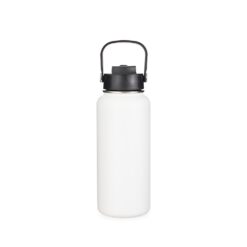 GARRAFA TÉRMICA INOX 950ML SPX-06097A-BCO NA COR BRANCO