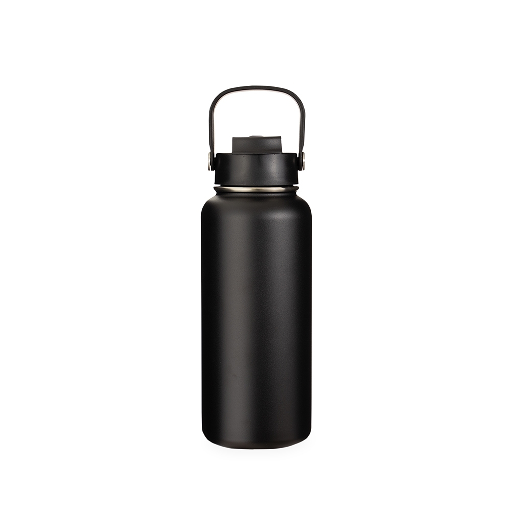 GARRAFA TÉRMICA INOX 950ML SPX-06097A-PRE NA COR PRETO