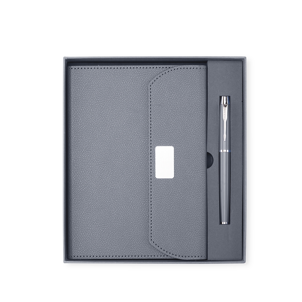 KIT EXECUTIVO 2 PEÇAS SPX-19151-CIN NA COR CINZA