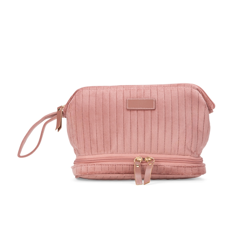 NÉCESSAIRE POLIÉSTER SPX-19154-ROE NA COR ROSA
