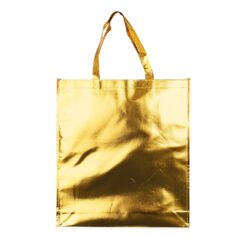 SACOLA TNT METALIZADO SPX-09143-DOU NA COR DOURADO