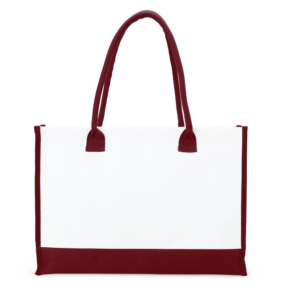 SACOLA DE LONA SPX-18845-VIN NA COR VERMELHO