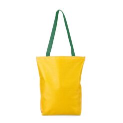 SACOLA NYLON COM ALÇA SPX-14938-AMA/VD NA COR AMARELO
